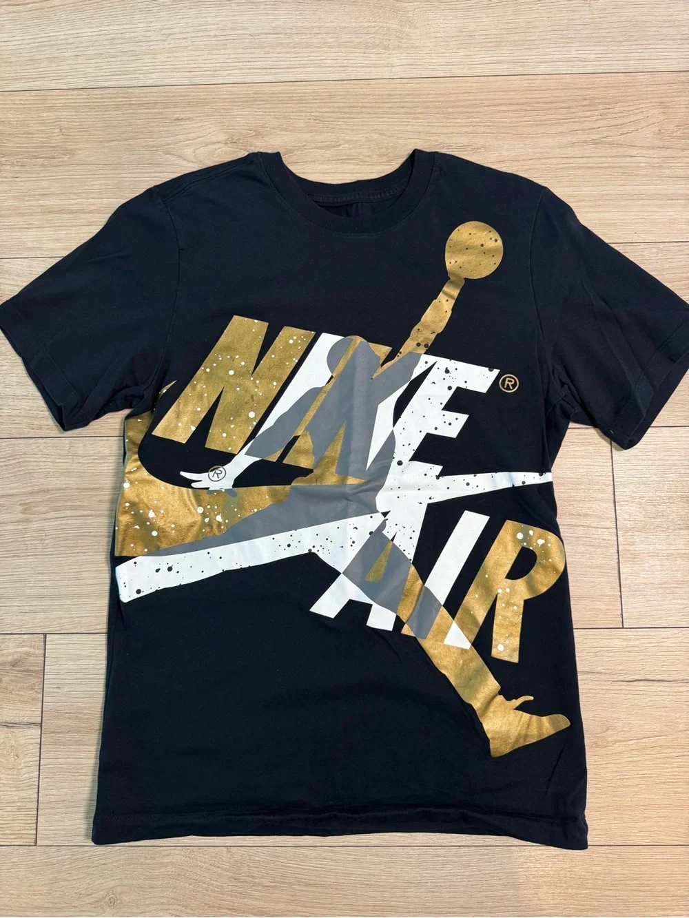 Jordan Black T-Shirt Nike Air Jumpman
